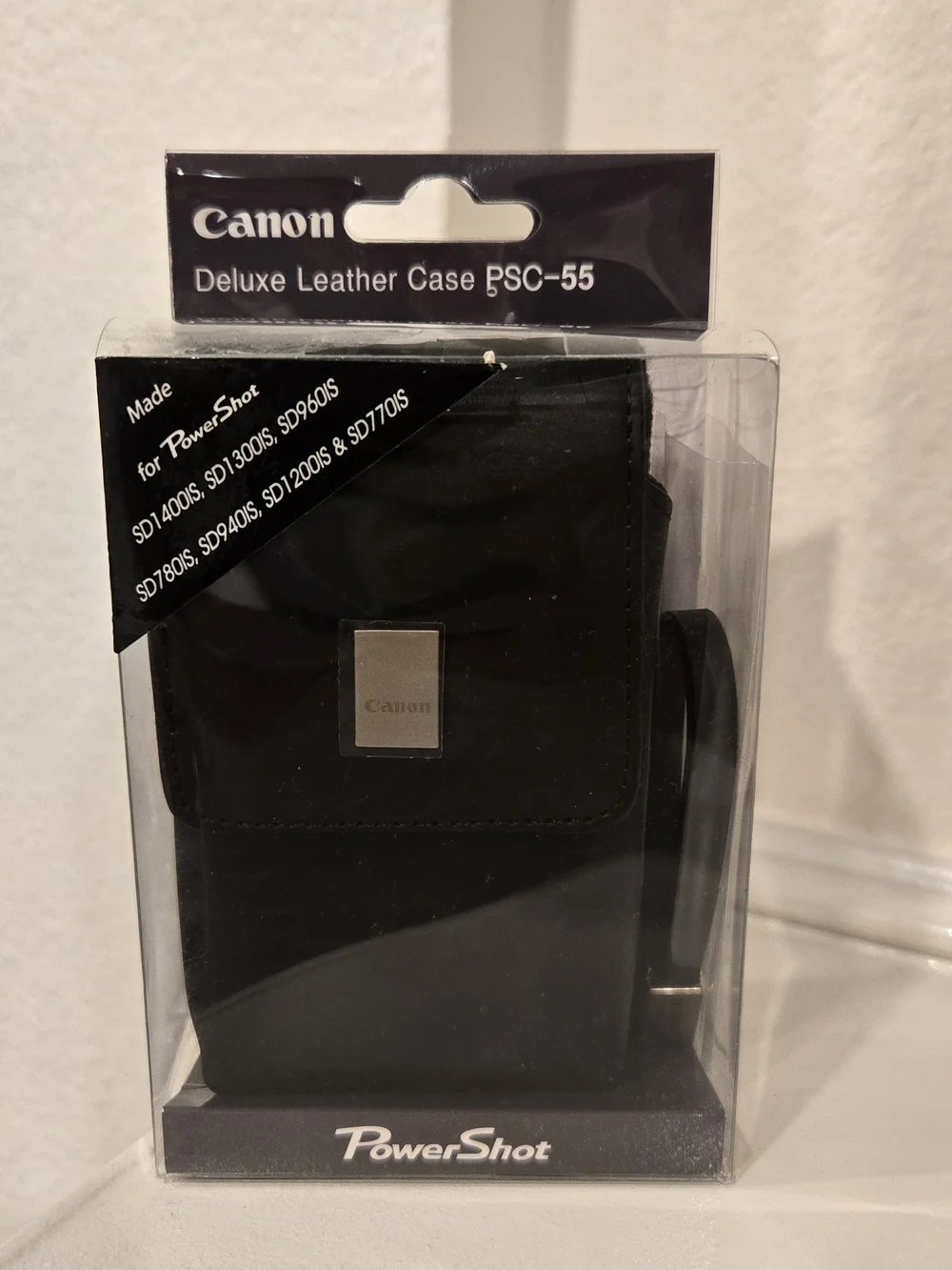 Brand New Canon PowerShot Camera Deluxe Leather Case